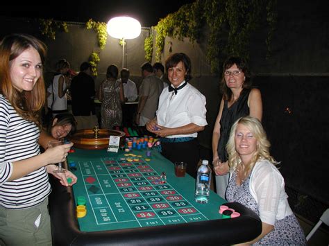 home casino party.